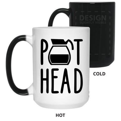 Pot Head 21550 15 oz. Color Changing Mug