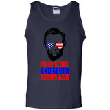 Four Score And Seven Beers Ago G220 100% Cotton Tank Top