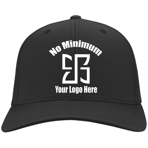 No Minimum  C813 Flex Fit Twill Baseball Cap