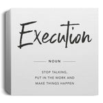 Execution CANSQ15 Deluxe Square Canvas 1.5in Frame