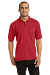 Gildan DryBlend 6-Ounce Jersey Knit Sport Shirt with Pocket. 8900