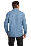 District Made - Mens Long Sleeve Washed Woven Shirt. DM3800