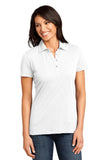 District Made - Ladies Slub Polo. DM450