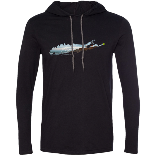 Montauk Suffolk Apparel  987 LS T-Shirt Hoodie