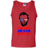 Four Score And Seven Beers Ago G220 100% Cotton Tank Top