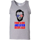 Four Score And Seven Beers Ago G220 100% Cotton Tank Top