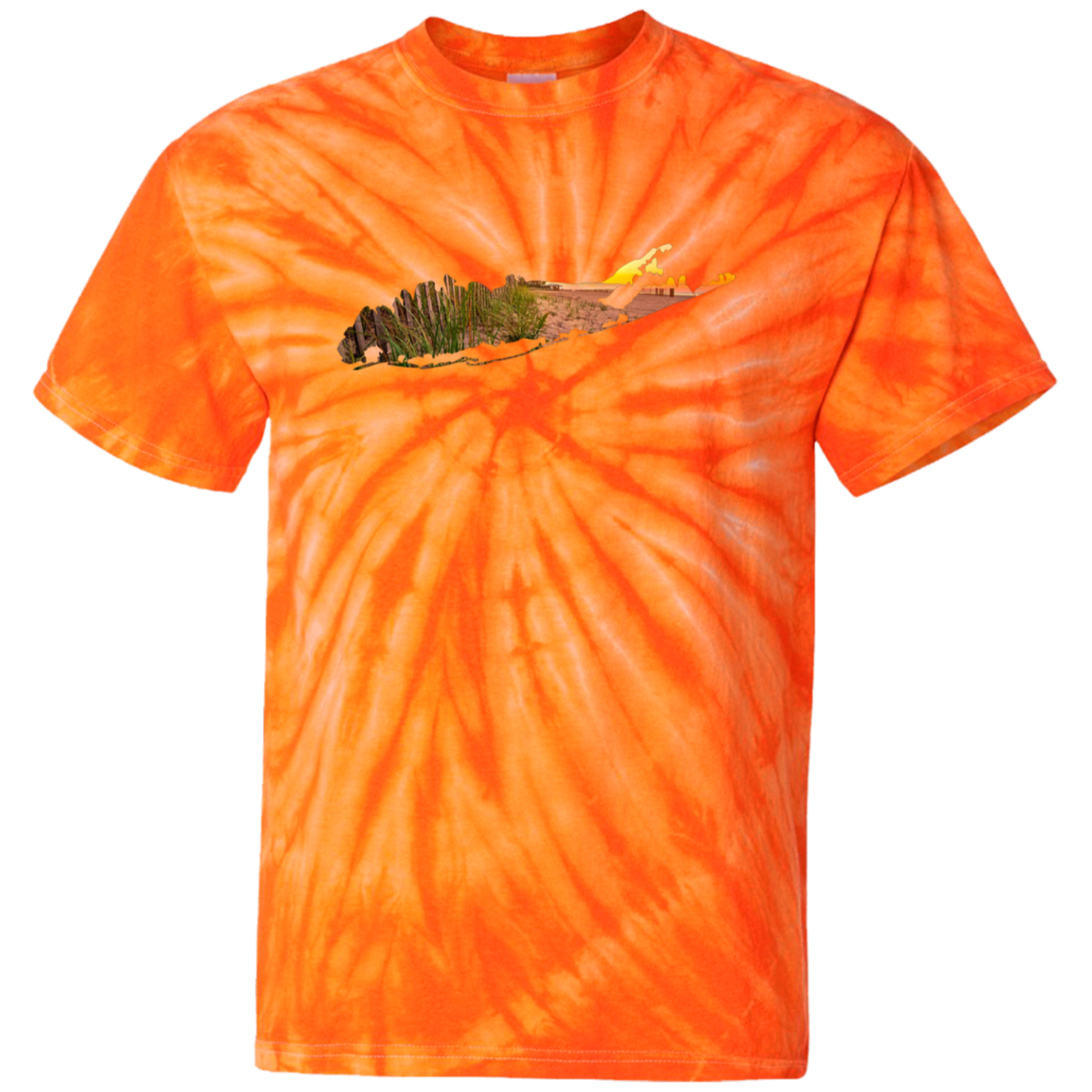 Suffolk Apparel CD100 100% Cotton Tie Dye T-Shirt