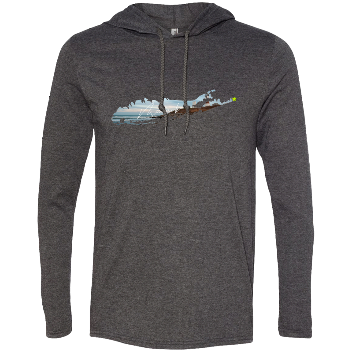 Montauk Suffolk Apparel  987 LS T-Shirt Hoodie