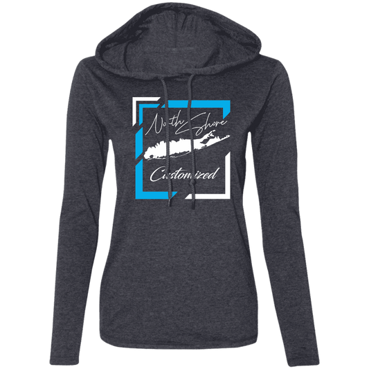 North Shore Customized 887L Ladies' LS T-Shirt Hoodie