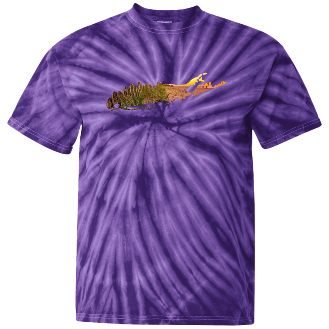 Suffolk Apparel CD100 100% Cotton Tie Dye T-Shirt