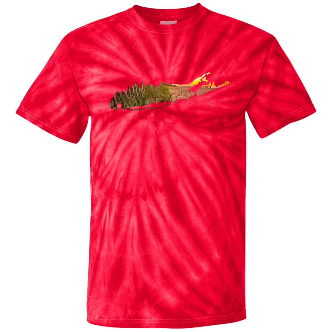 Suffolk Apparel CD100 100% Cotton Tie Dye T-Shirt