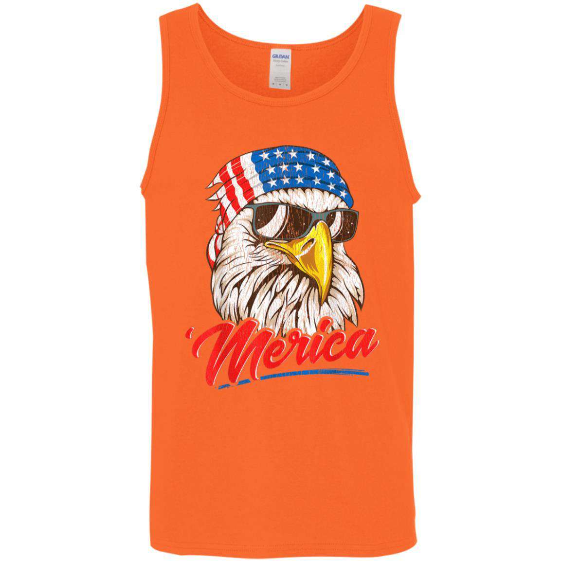 'Merica Eagle G520 Cotton Tank Top 5.3 oz.