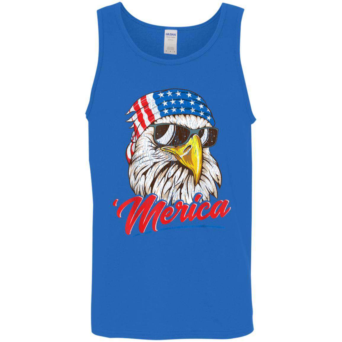 'Merica Eagle G520 Cotton Tank Top 5.3 oz.