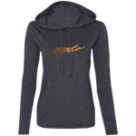 Suffolk Apparel 887L Ladies' LS T-Shirt Hoodie