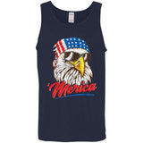 'Merica Eagle G520 Cotton Tank Top 5.3 oz.