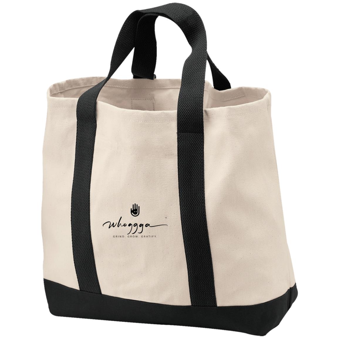 Whoggga  B400 2-Tone Shopping Tote