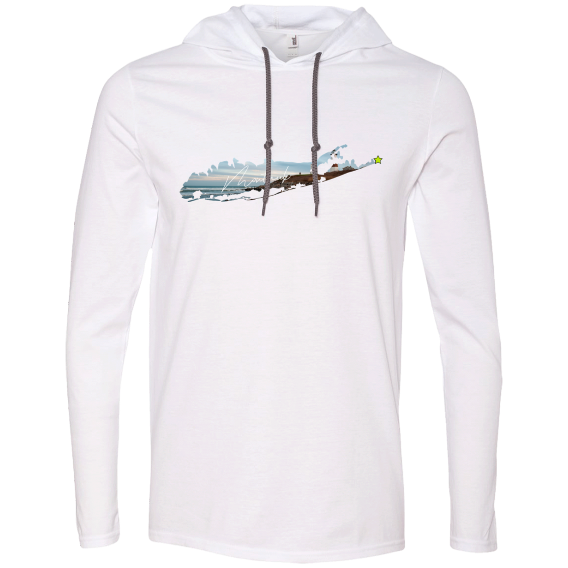 Montauk Suffolk Apparel  987 LS T-Shirt Hoodie