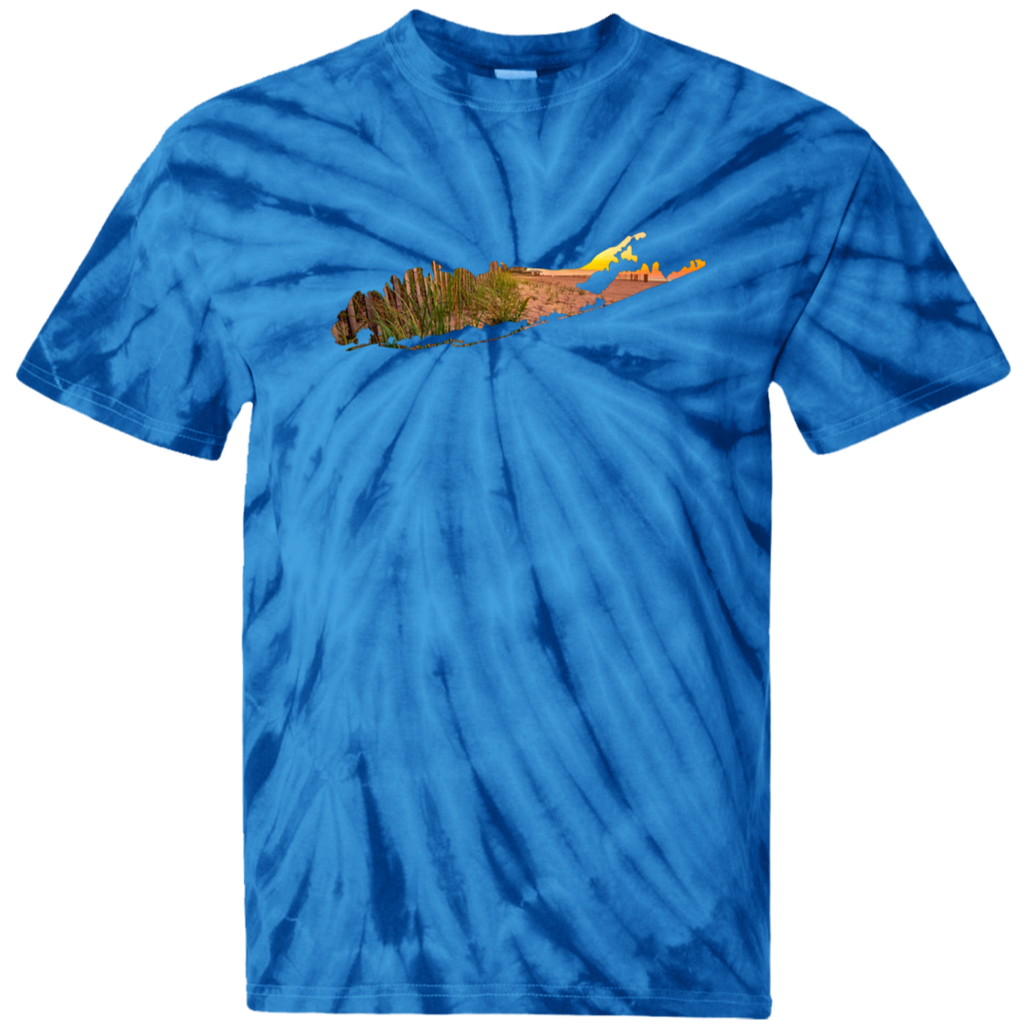 Suffolk Apparel CD100 100% Cotton Tie Dye T-Shirt