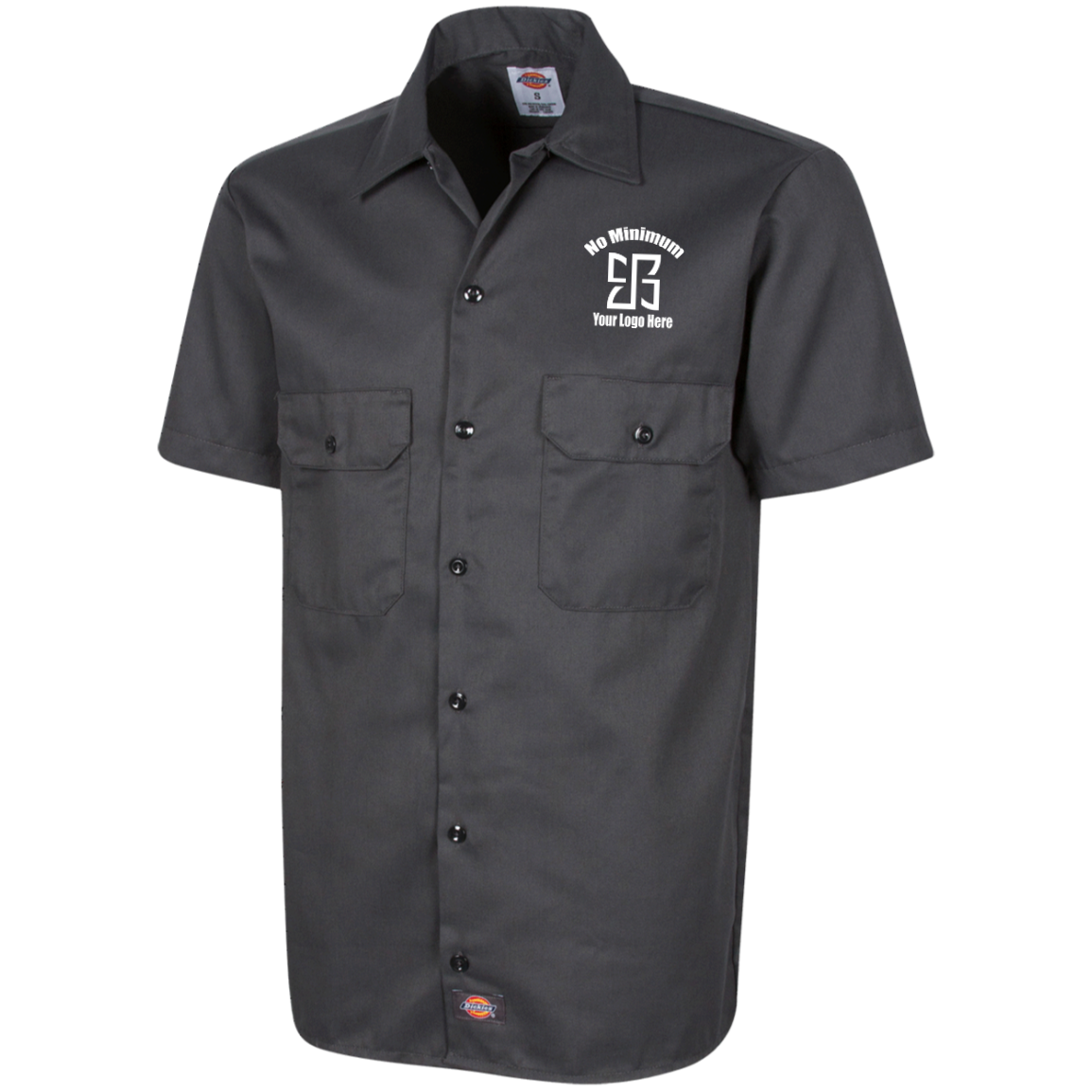 No Minimum  1574 Men's Short Sleeve Workshirt