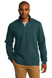 Port Authority Slub Fleece 1/4-Zip Pullover. F295