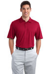 Port Authority Poly-Charcoal Birdseye Jacquard Polo. K498