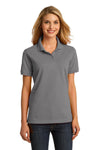 Port & Company Ladies Ring Spun Pique Polo. LKP150