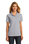 Port & Company Ladies Ring Spun Pique Polo. LKP150