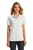 Port & Company Ladies Ring Spun Pique Polo. LKP150