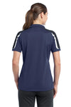 Sport-Tek Ladies Tricolor Shoulder Micropique Sport-Wick Polo. LST658