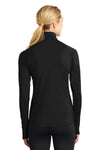 Sport-Tek Ladies Sport-Wick Stretch 1/2-Zip Pullover. LST850