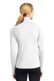 Sport-Tek Ladies Sport-Wick Stretch 1/2-Zip Pullover. LST850