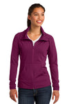 Sport-Tek Ladies Sport-Wick Stretch Full-Zip Jacket. LST852