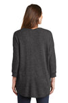 Port Authority  Ladies Marled Cocoon Sweater. LSW416