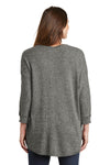 Port Authority  Ladies Marled Cocoon Sweater. LSW416