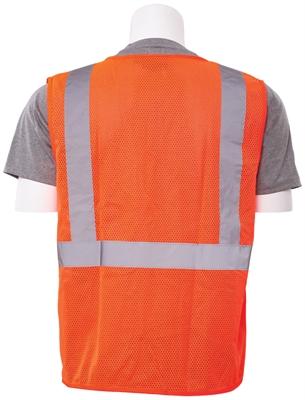 S363P Hi-Viz Lime Class 2 Vest- Orange/Yellow