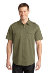 Port Authority Stain-Release Short Sleeve Twill Shirt. S648