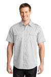 Port Authority Stain-Release Short Sleeve Twill Shirt. S648