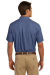 Port Authority Short Sleeve Crosshatch Easy Care Shirt. S656