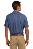 Port Authority Short Sleeve Crosshatch Easy Care Shirt. S656