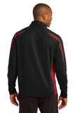 Sport-Tek Sport-Wick Stretch 1/2-Zip Colorblock Pullover. ST851