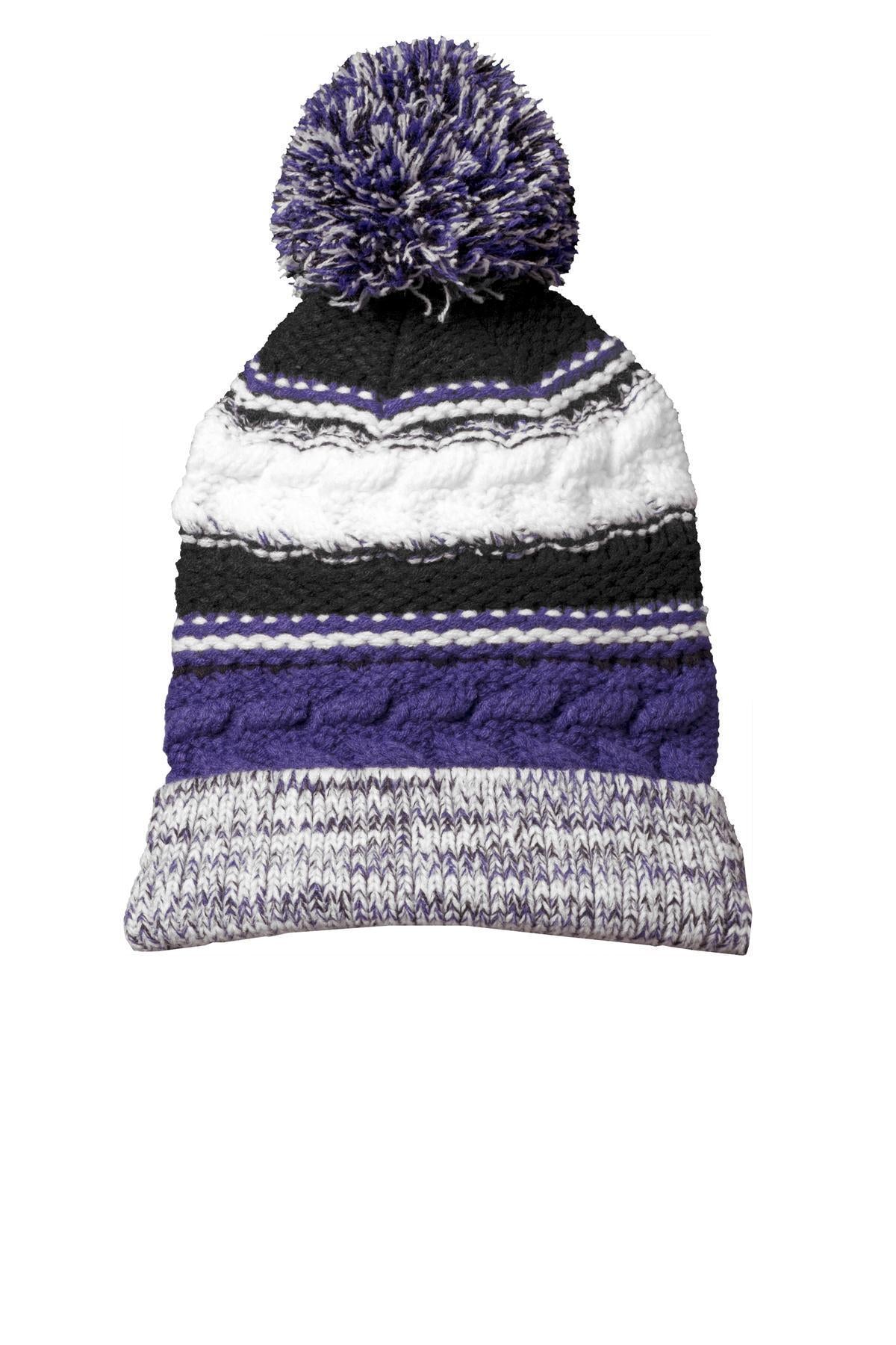 Sport-Tek Pom Pom Team Beanie. STC21