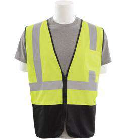 Class 2 High Visibility Safety Vest Zipper Closure-S363PB